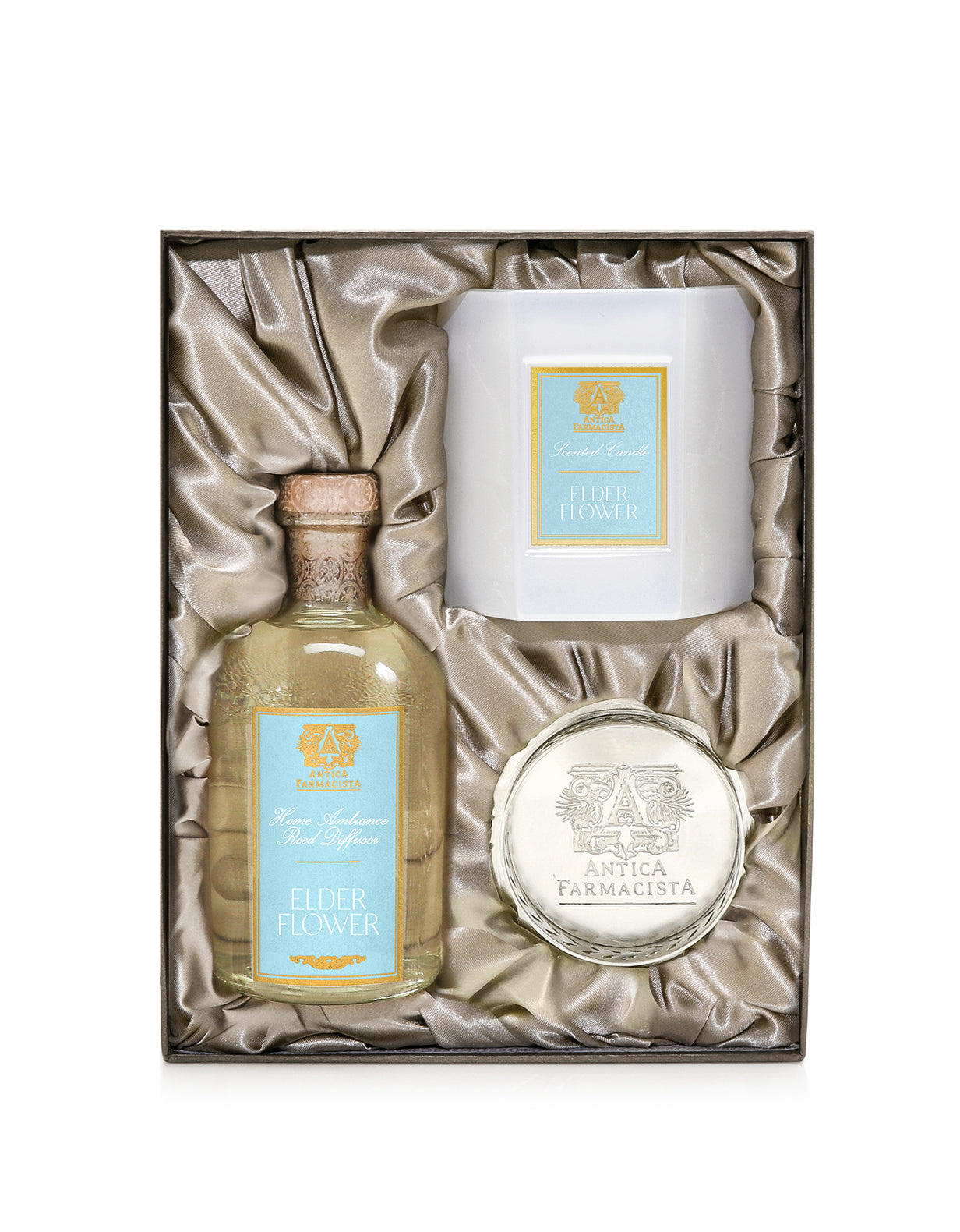 Nickel Home Ambiance Gift Set: Elderflower