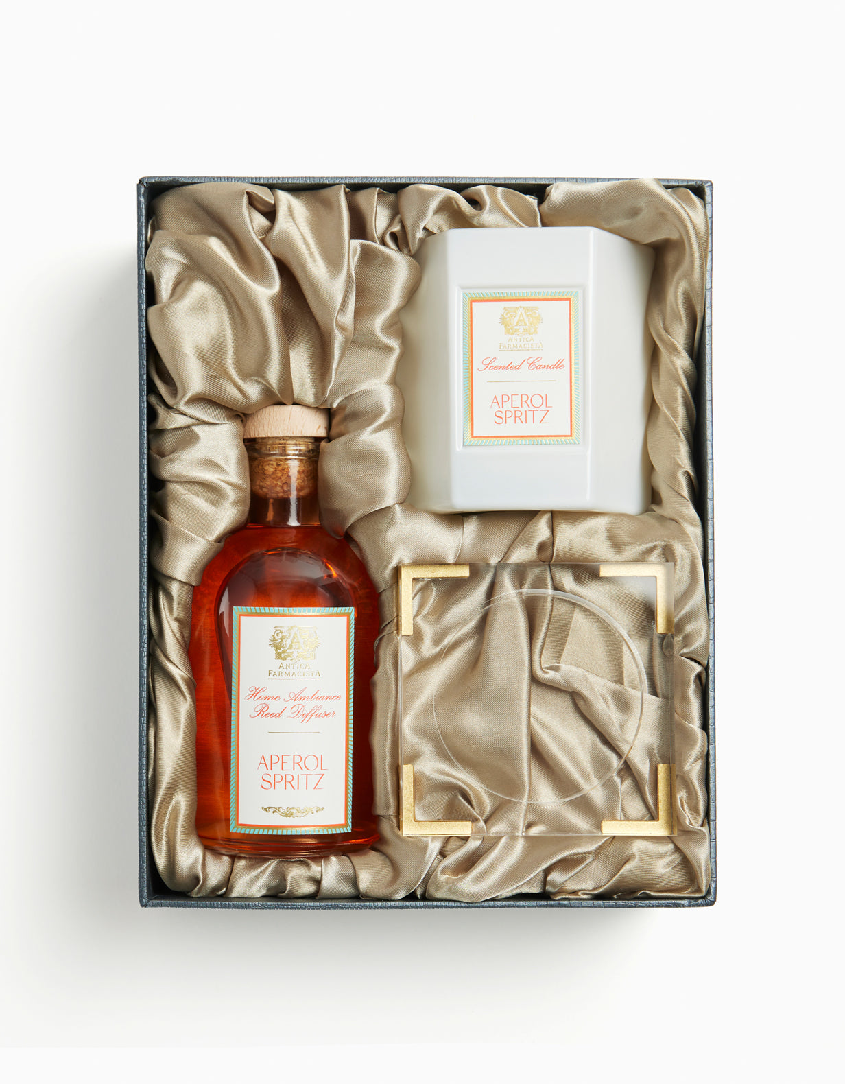 Acrylic Home Ambiance Gift Set: Aperol Spritz