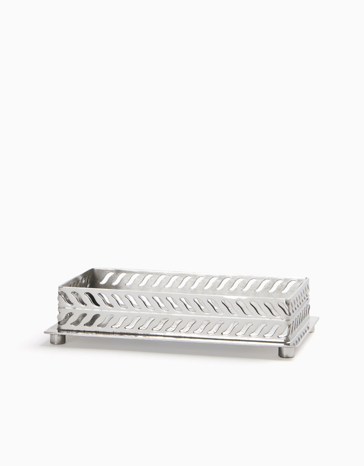 Nickel Tray for Hand Wash and Body Moisturizer