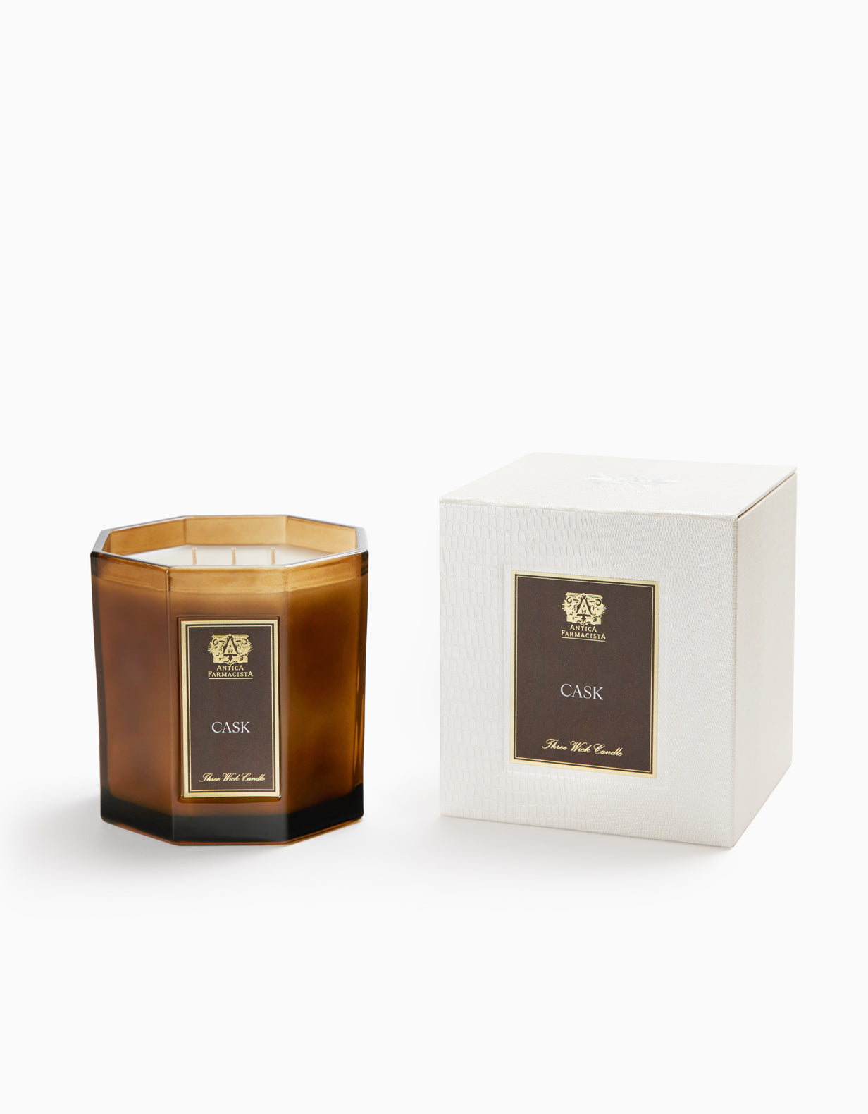 Cask Three-Wick Candle