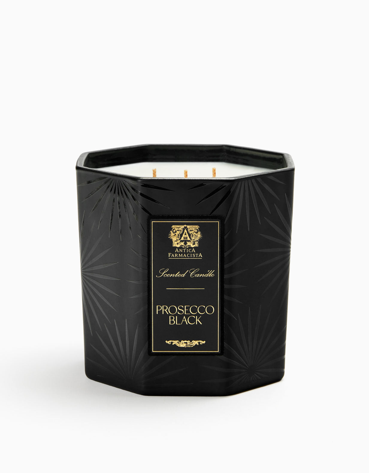 Prosecco Black Three-Wick Candle