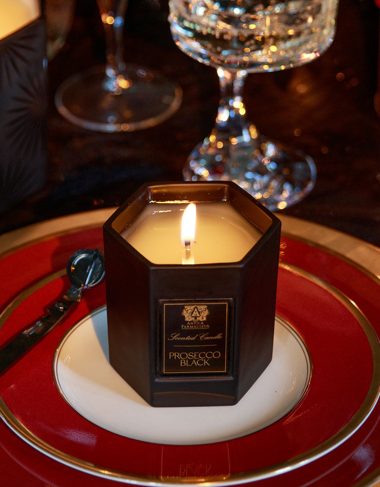 Prosecco Black Candle