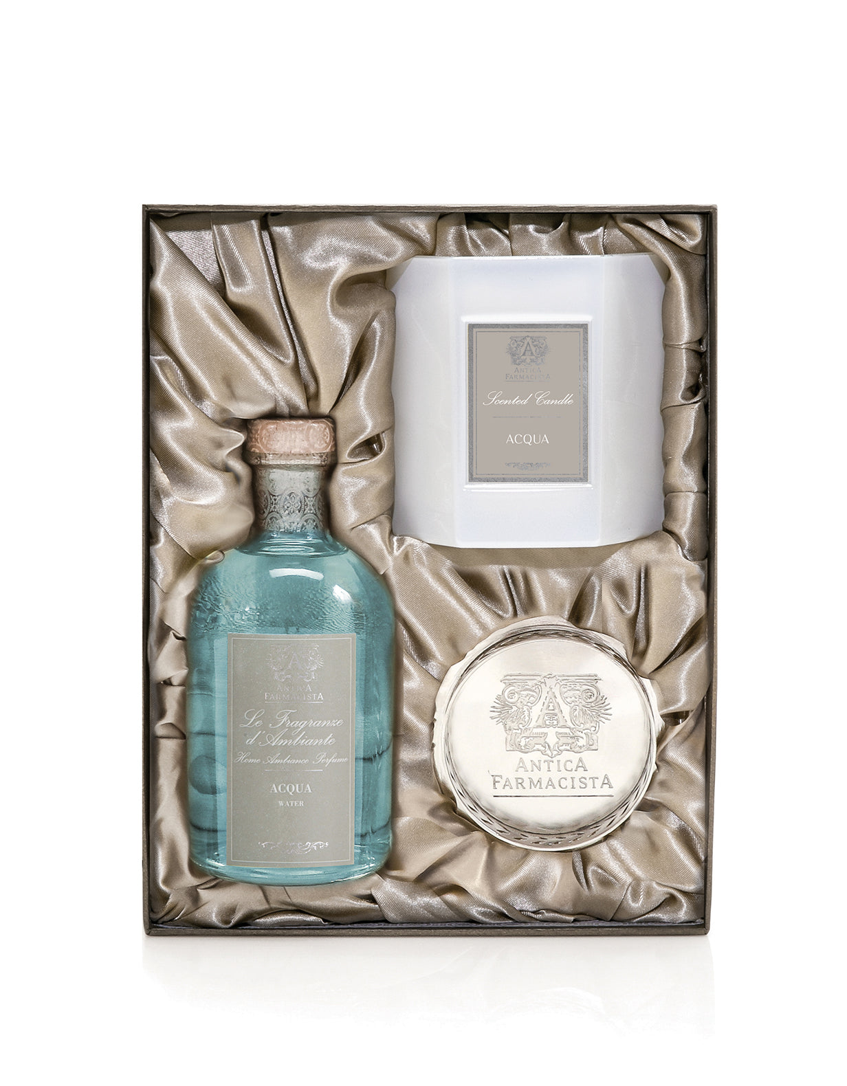 Nickel Home Ambiance Gift Set: Acqua