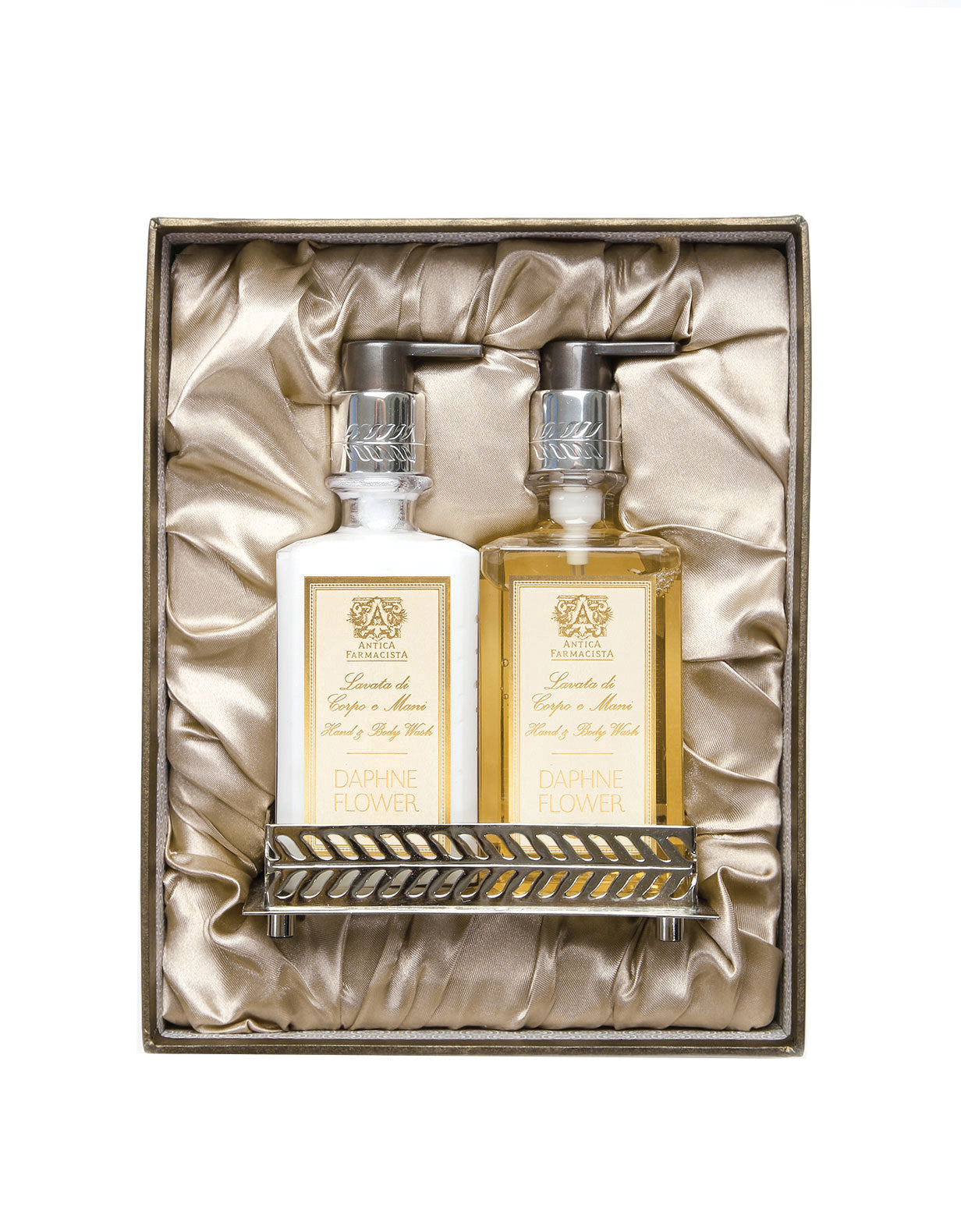 Nickel Bath & Body Gift Set: Daphne Flower