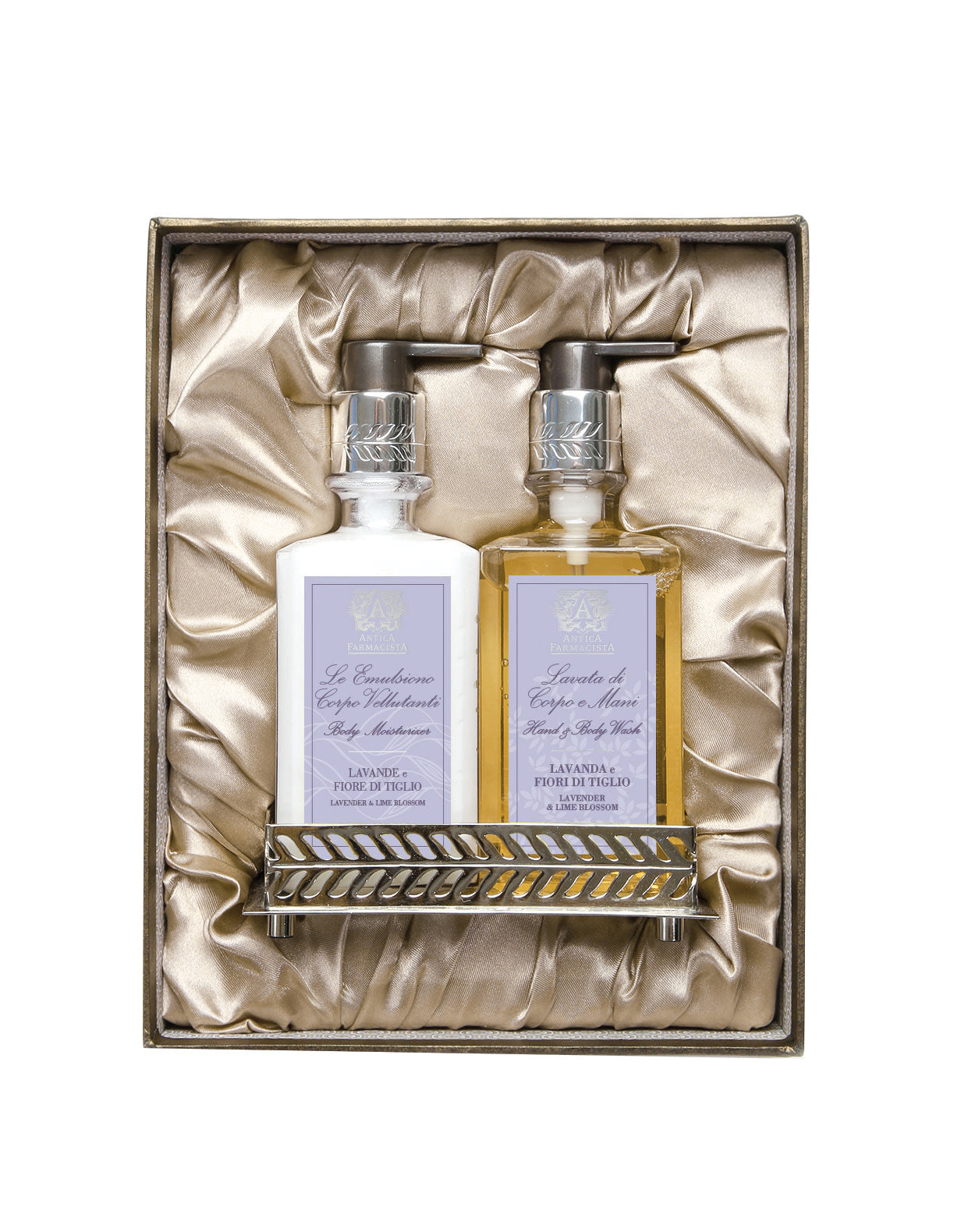 Nickel Bath & Body Gift Set: Lavender & Lime Blossom
