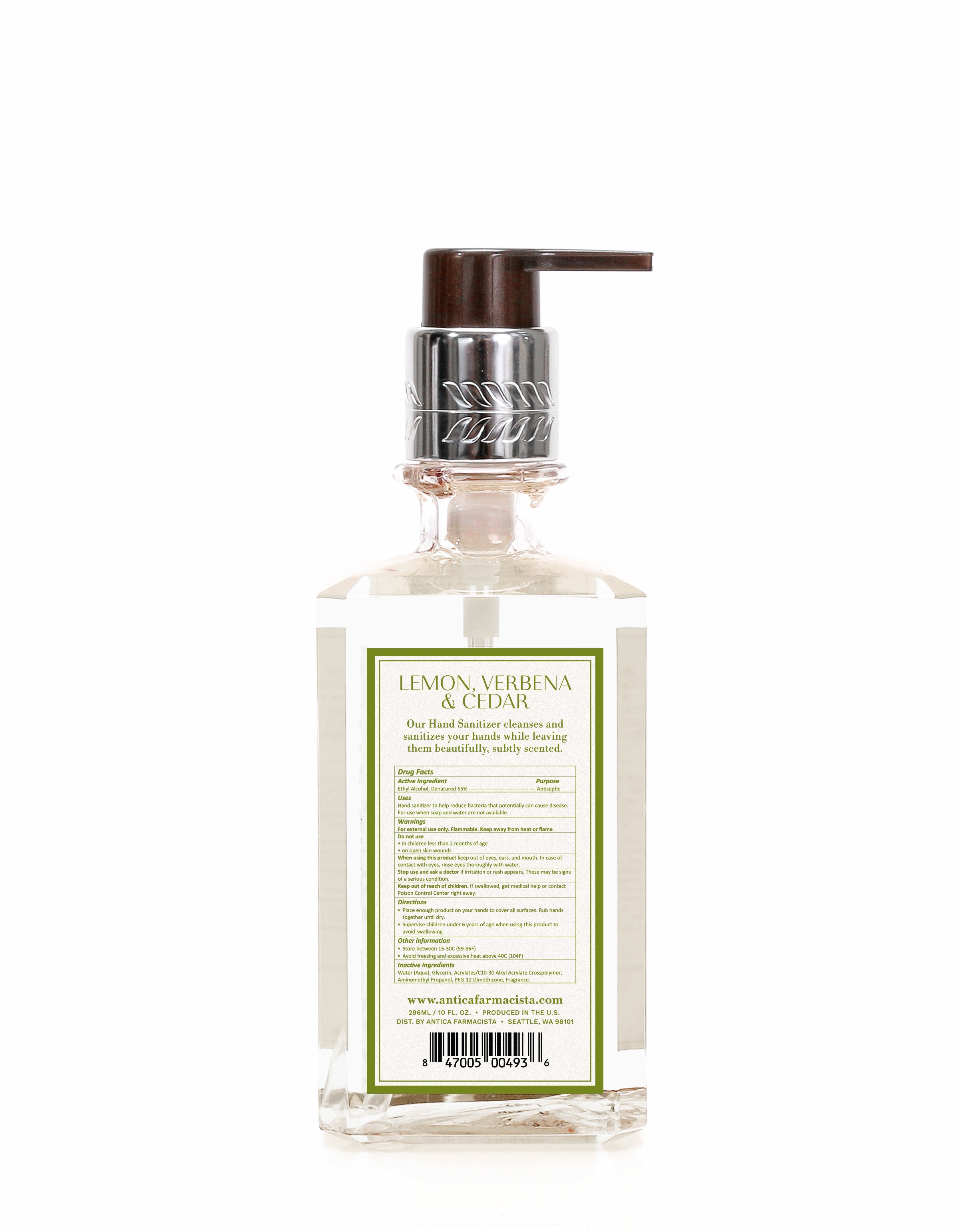 Lemon, Verbena & Cedar Hand Sanitizer