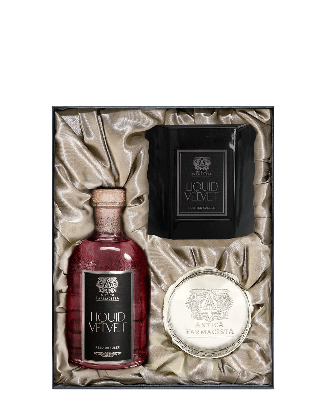 Nickel Home Ambiance Gift Set: Liquid Velvet