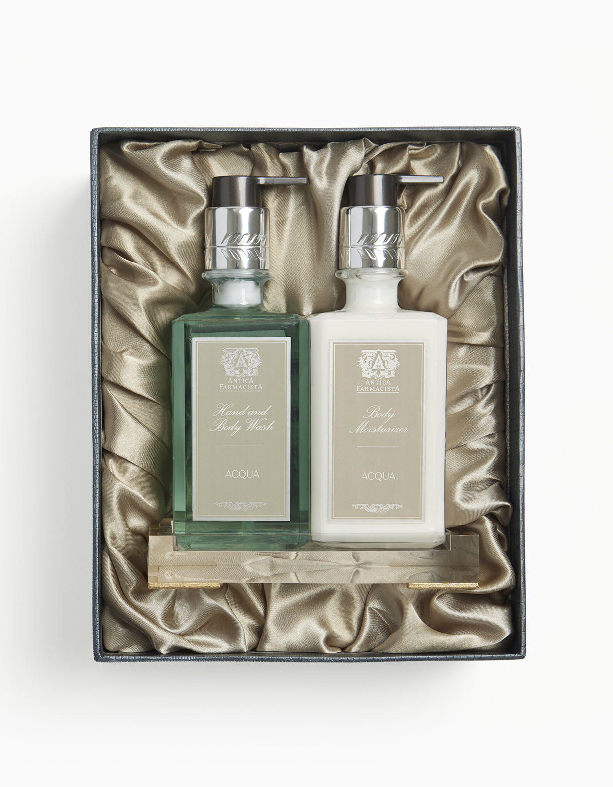 Acrylic Bath & Body Gift Set: Acqua