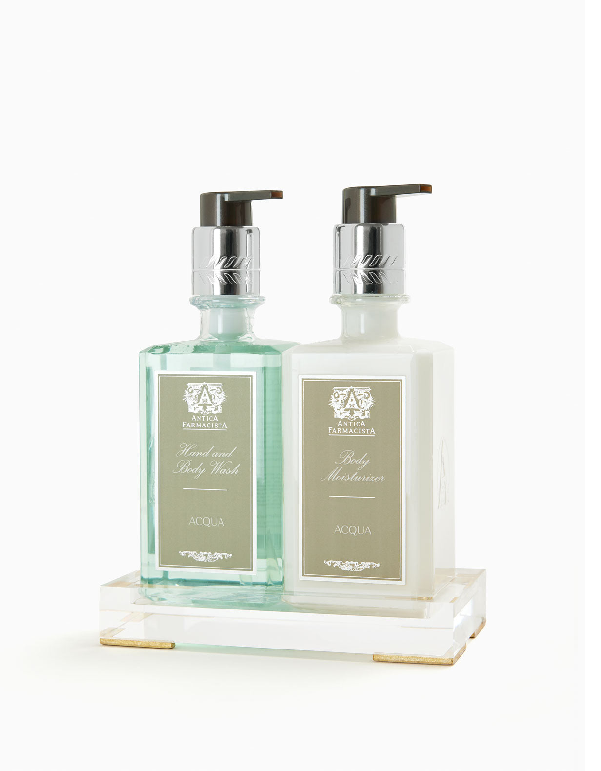 Acrylic Bath & Body Gift Set: Acqua