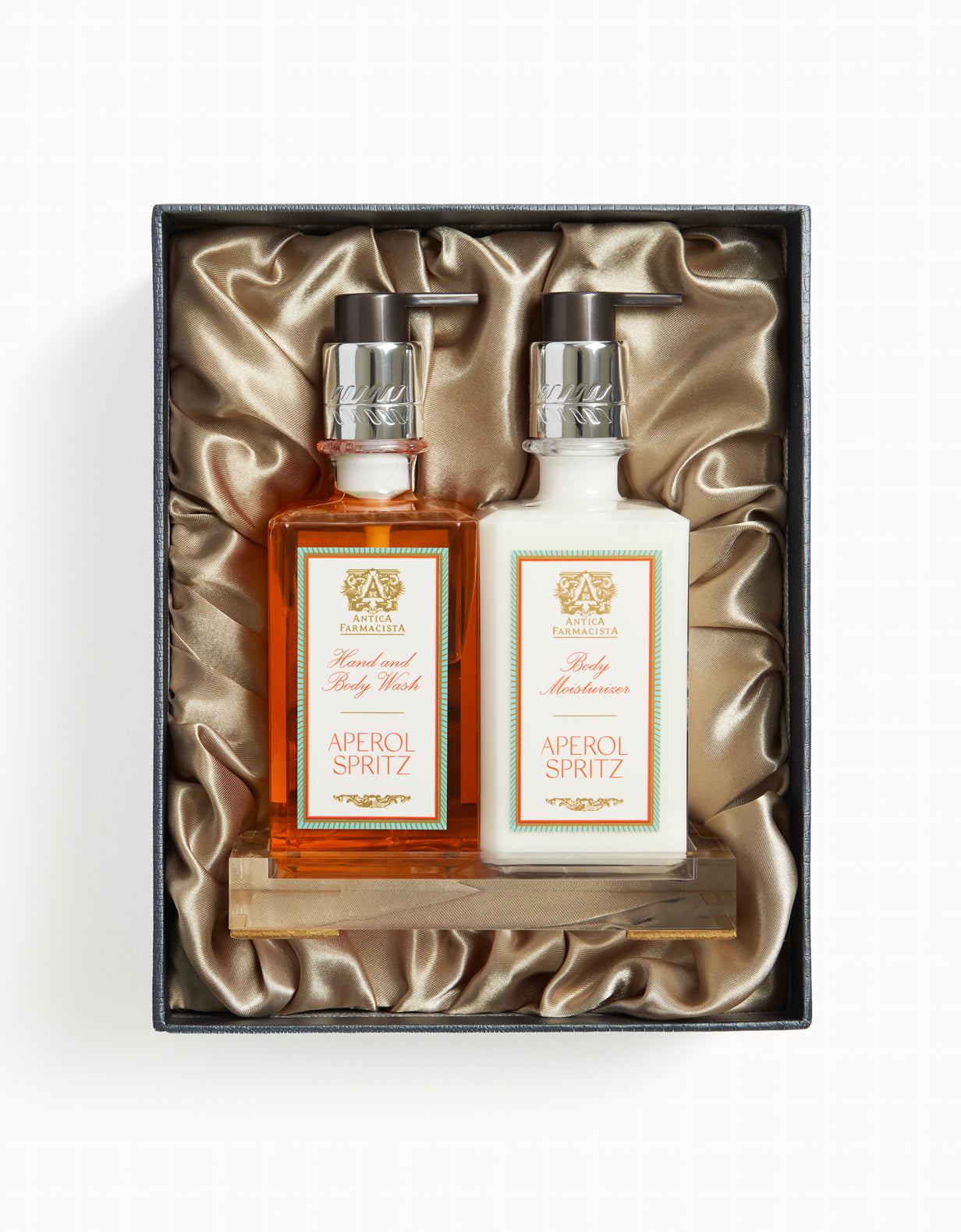 Acrylic Bath & Body Gift Set: Aperol Spritz