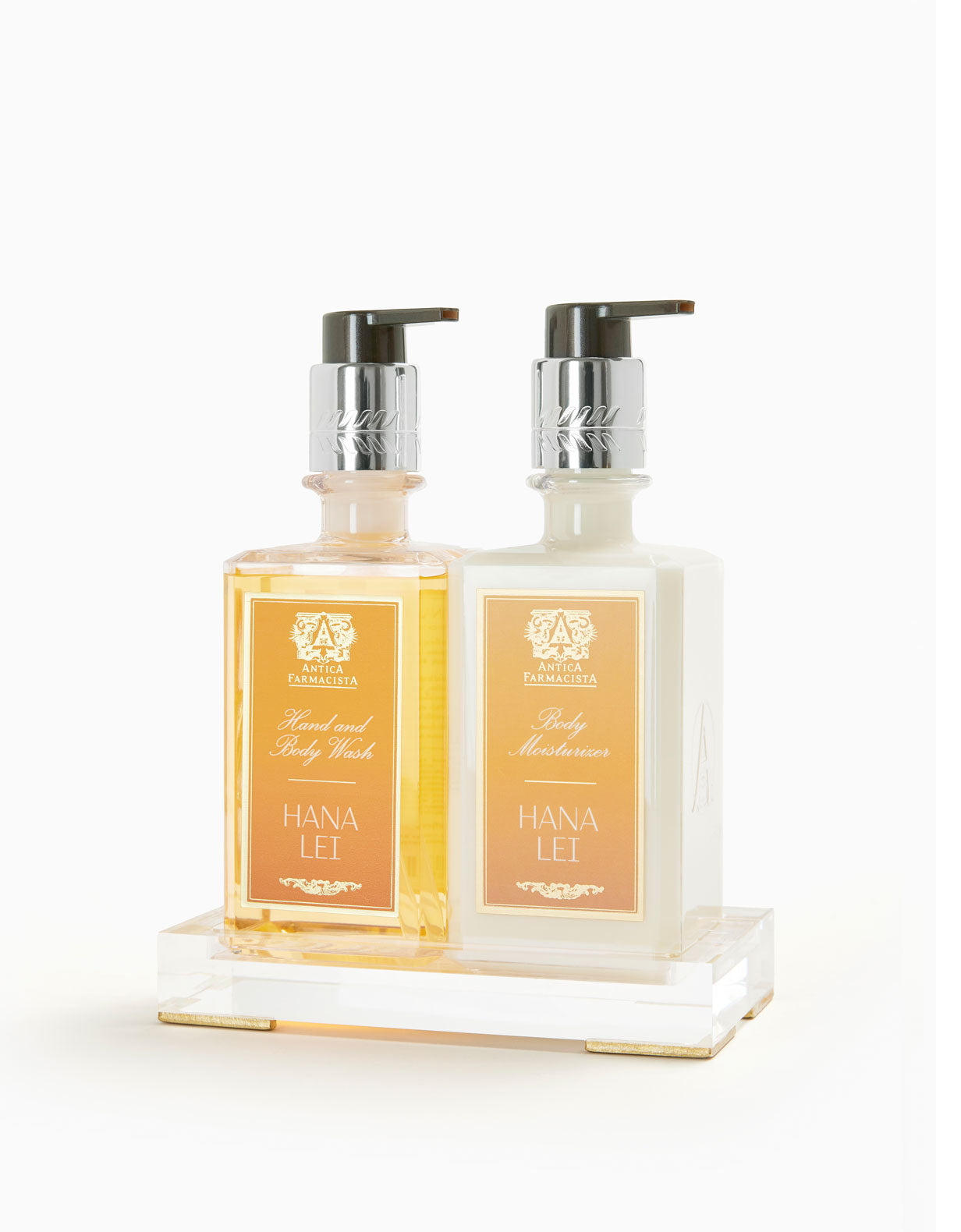 Acrylic Bath & Body Gift Set: Hana Lei