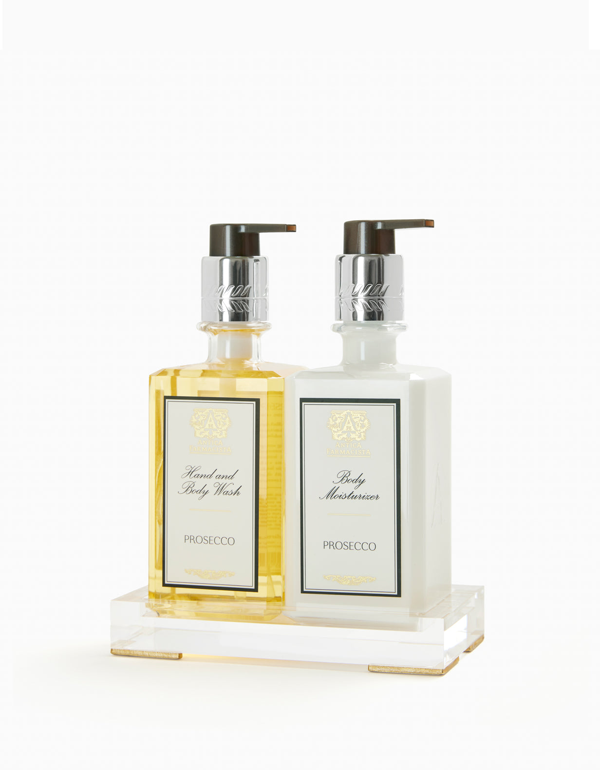 Acrylic Bath & Body Gift Set: Prosecco