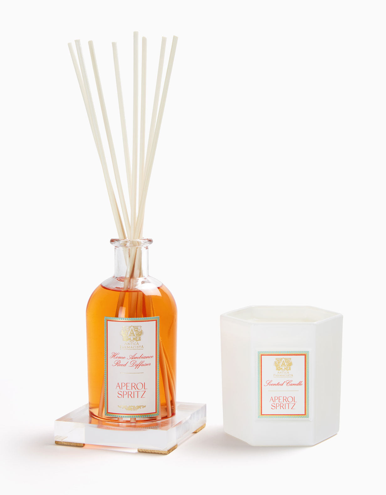Acrylic Home Ambiance Gift Set: Aperol Spritz
