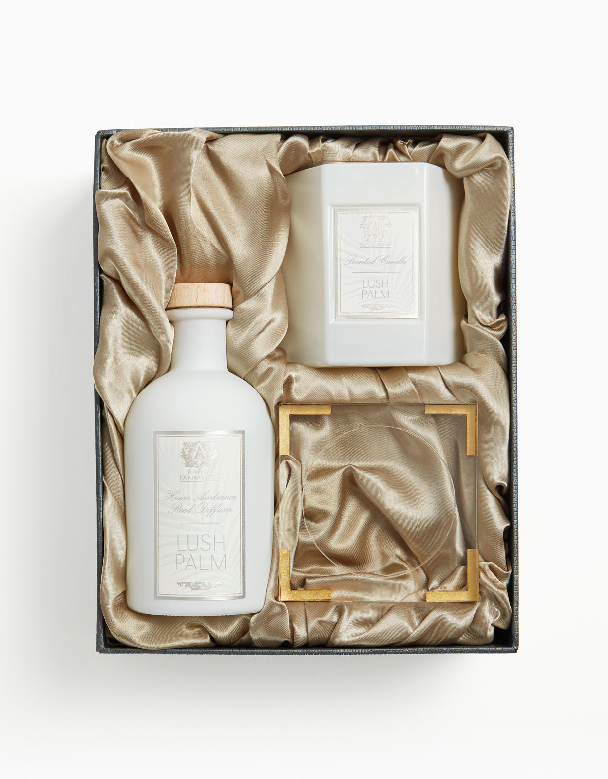 Acrylic Home Ambiance Gift Set: Lush Palm