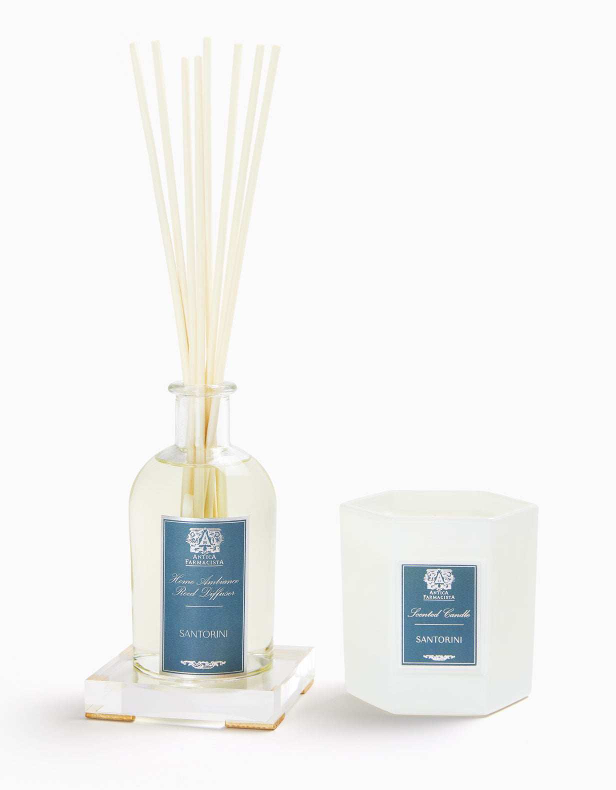 Acrylic Home Ambiance Gift Set: Santorini