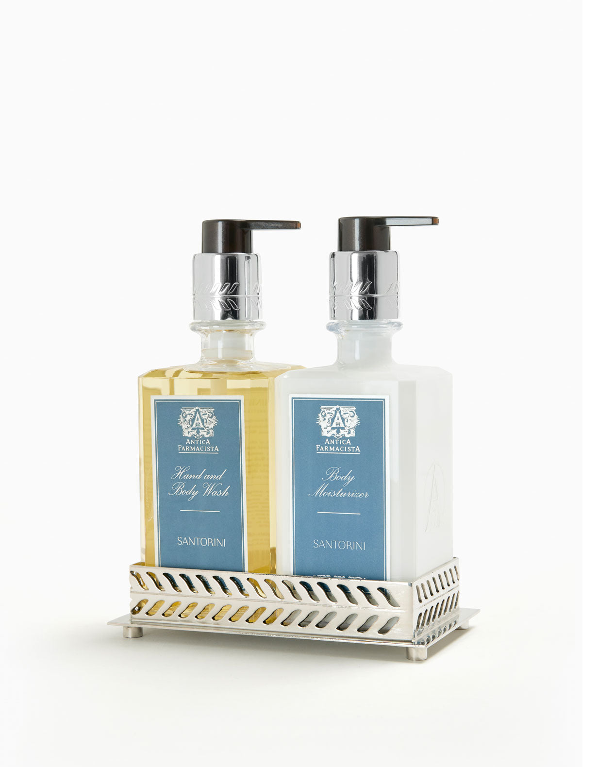 Nickel Bath & Body Gift Set: Santorini