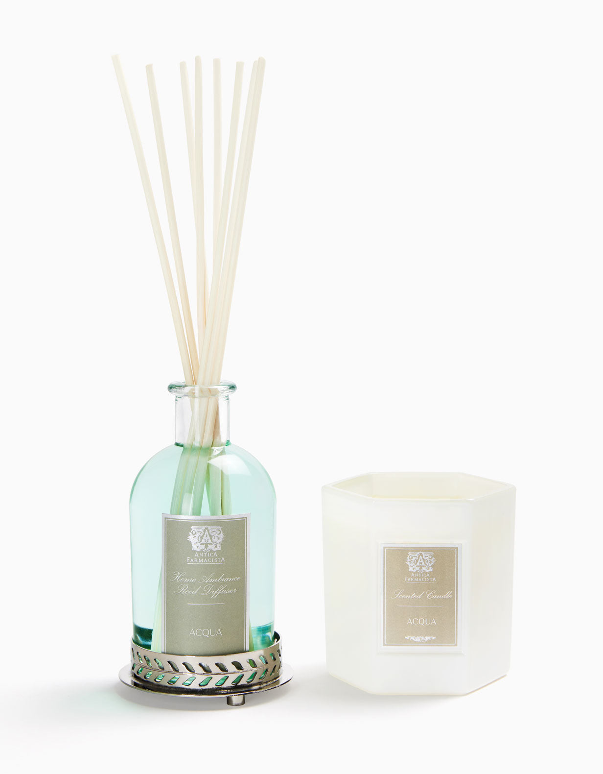 Nickel Home Ambiance Gift Set: Acqua