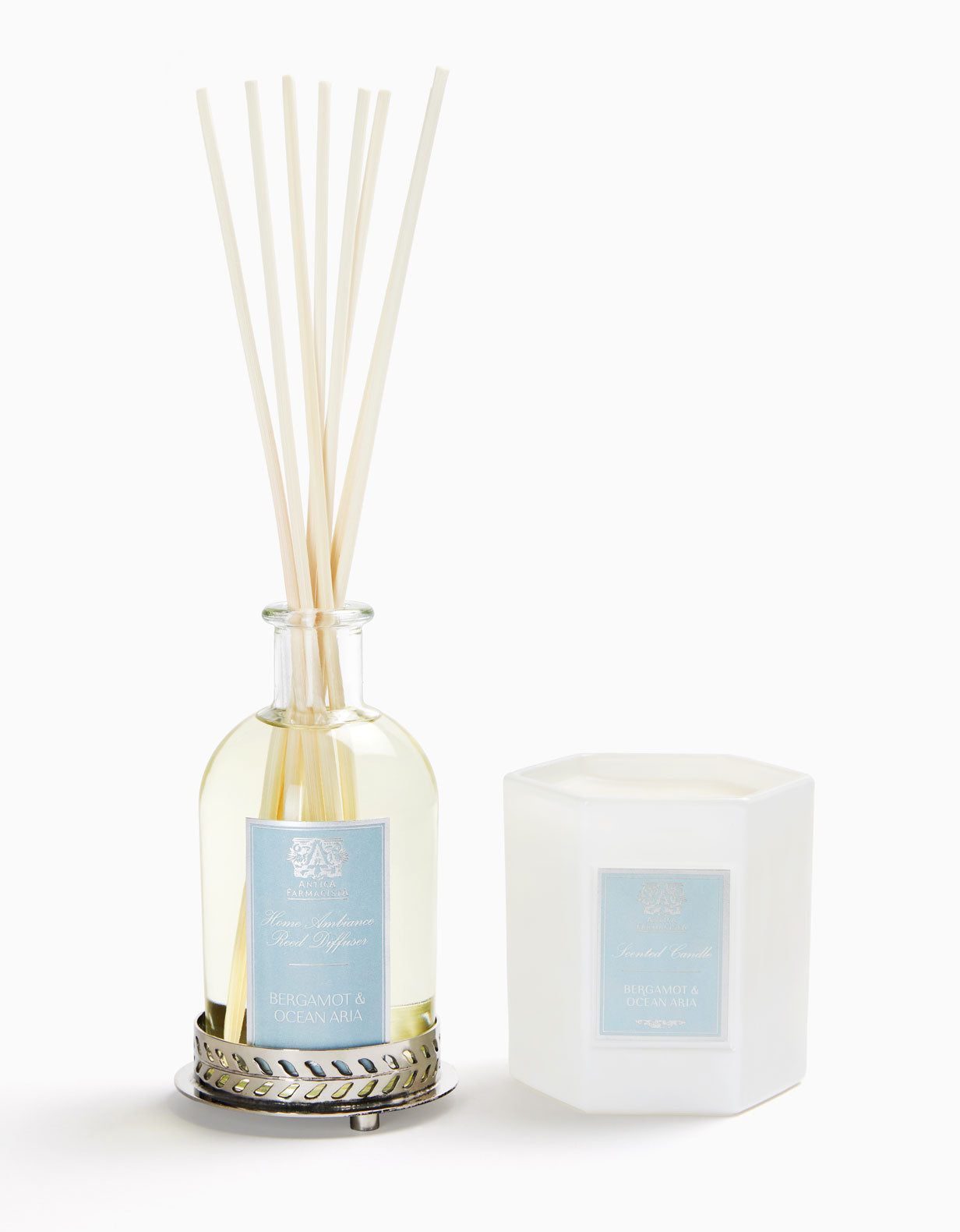 Nickel Home Ambiance Gift Set: Bergamot & Ocean Aria