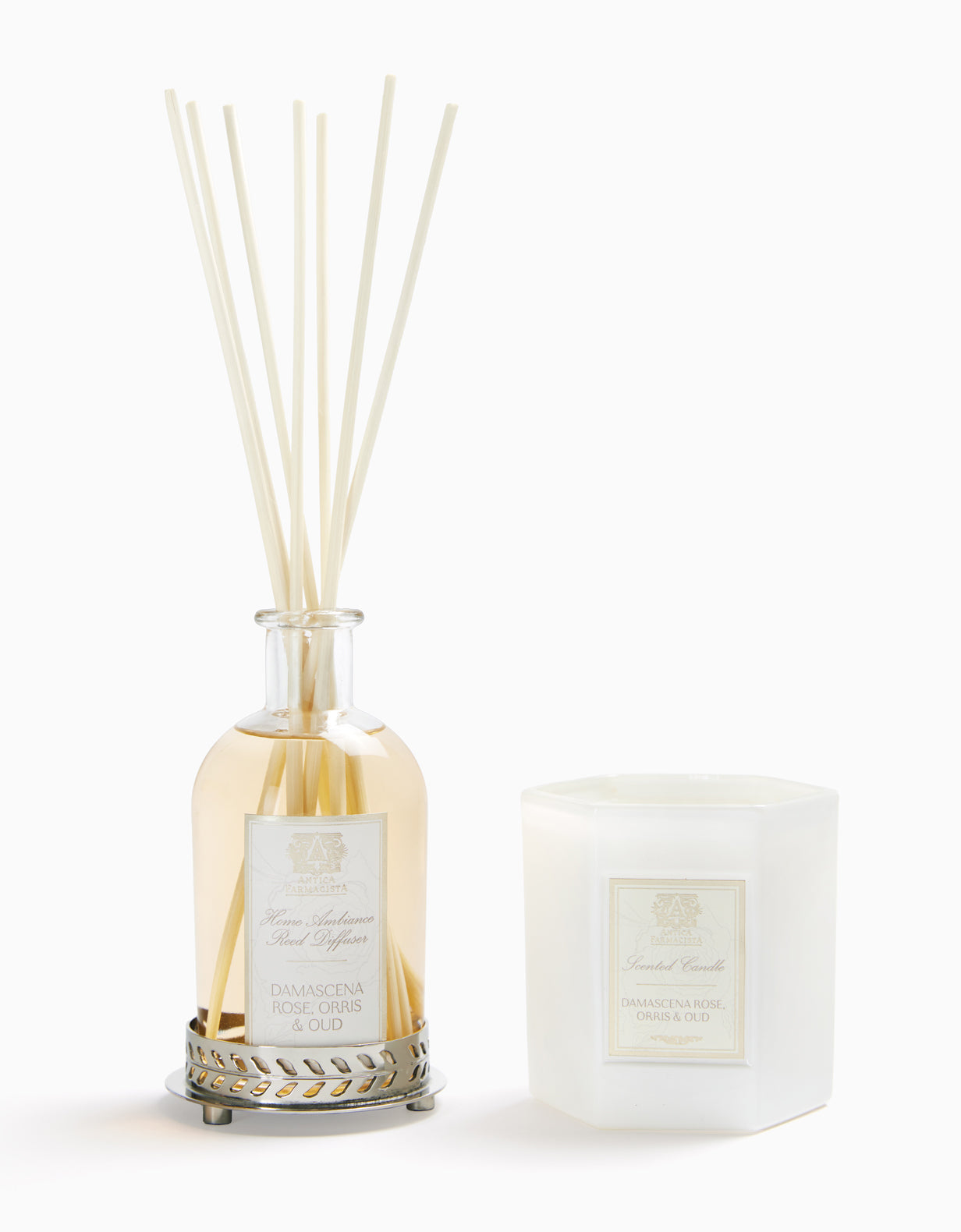 Nickel Home Ambiance Gift Set: Damascena Rose, Orris & Oud