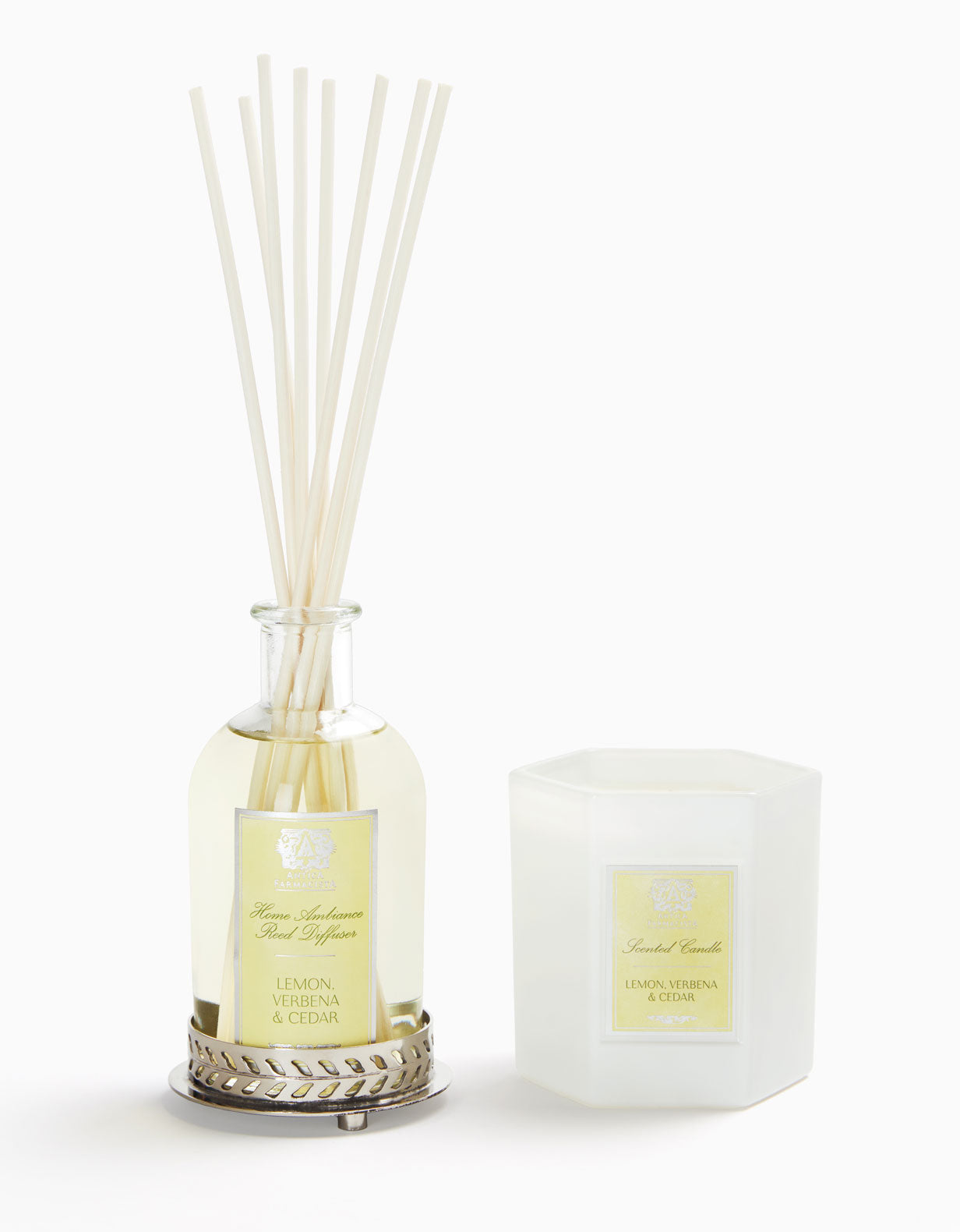 Nickel Home Ambiance Gift Set: Lemon, Verbena & Cedar