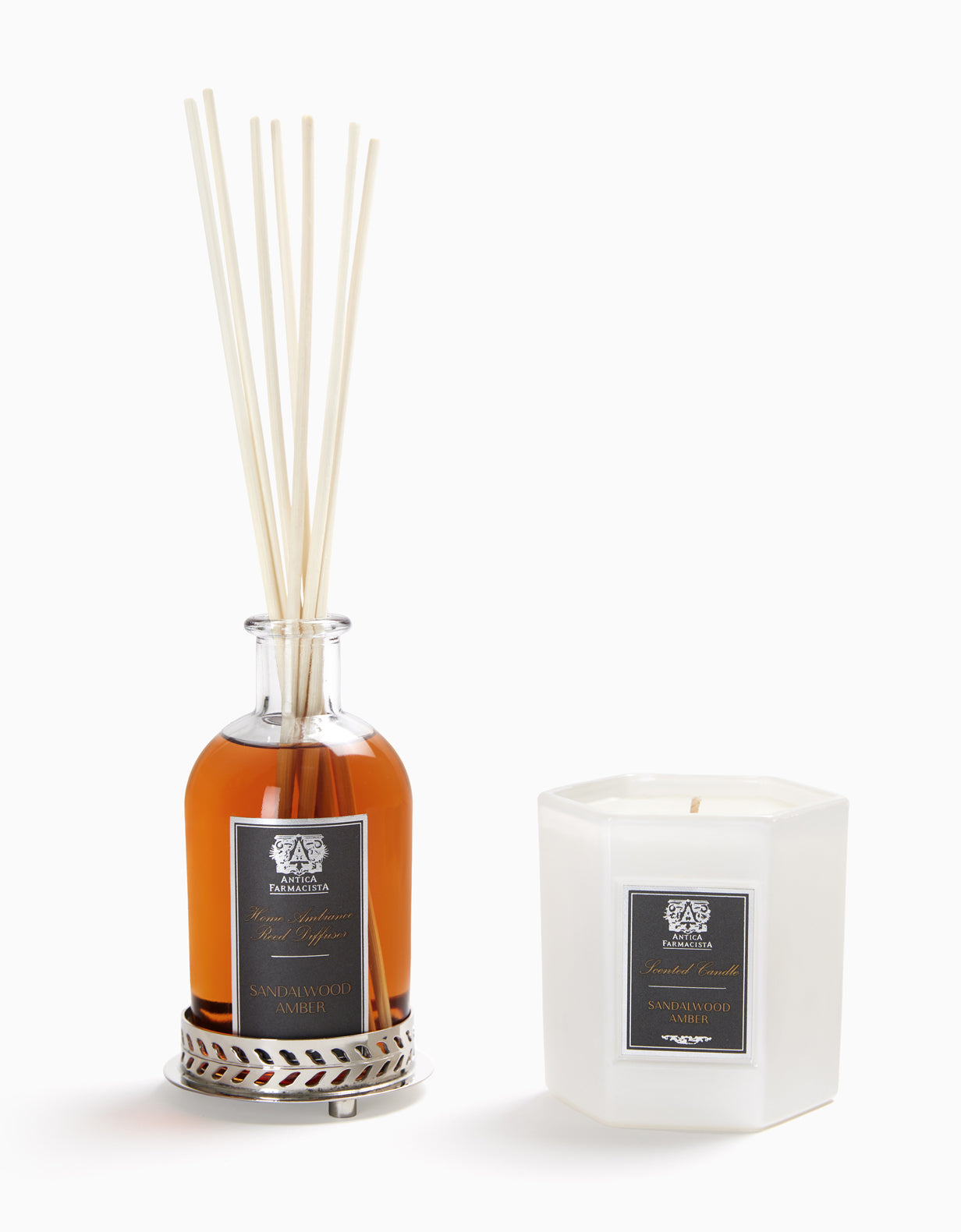 Nickel Home Ambiance Gift Set: Sandalwood Amber