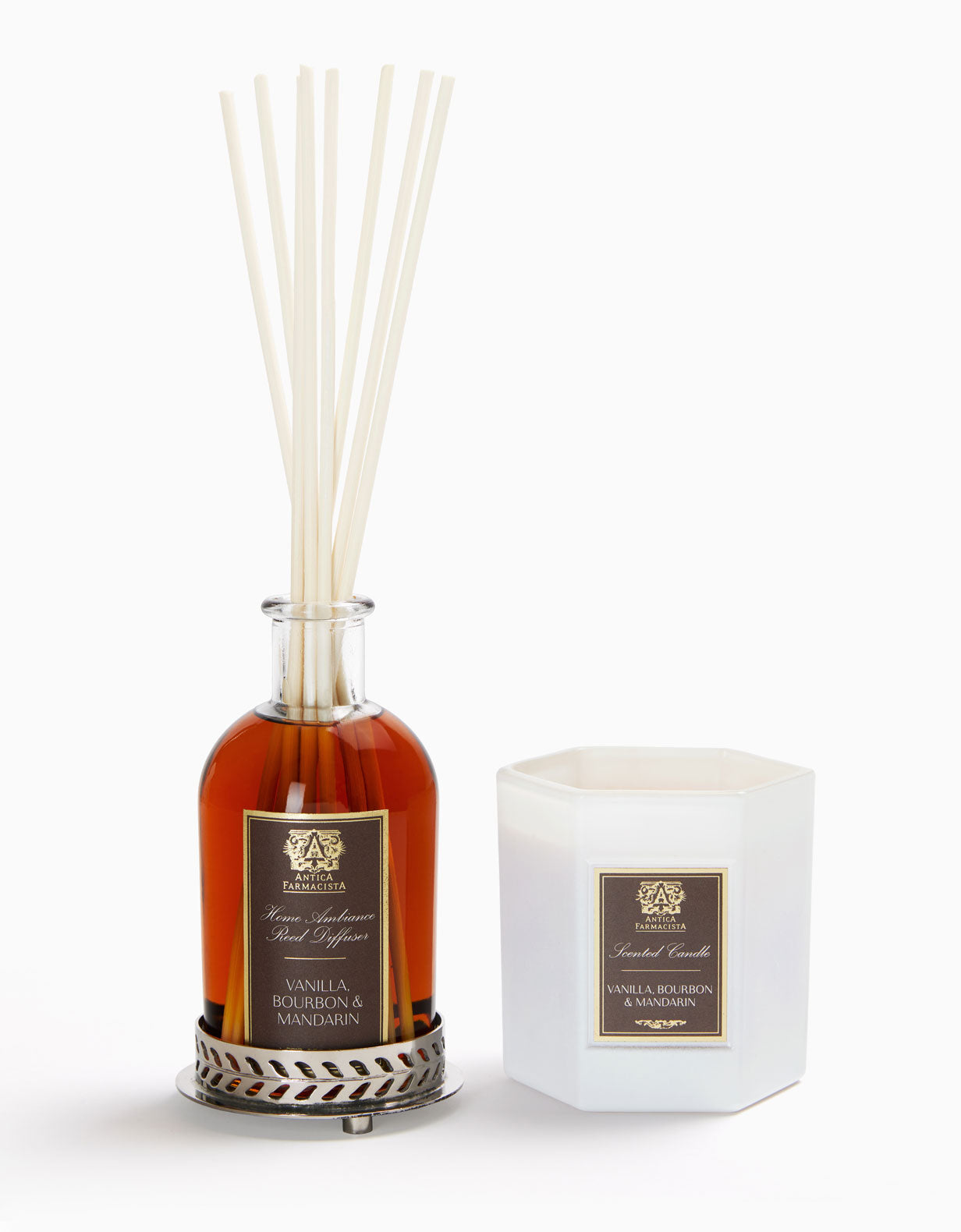 Nickel Home Ambiance Gift Set: Vanilla, Bourbon & Mandarin