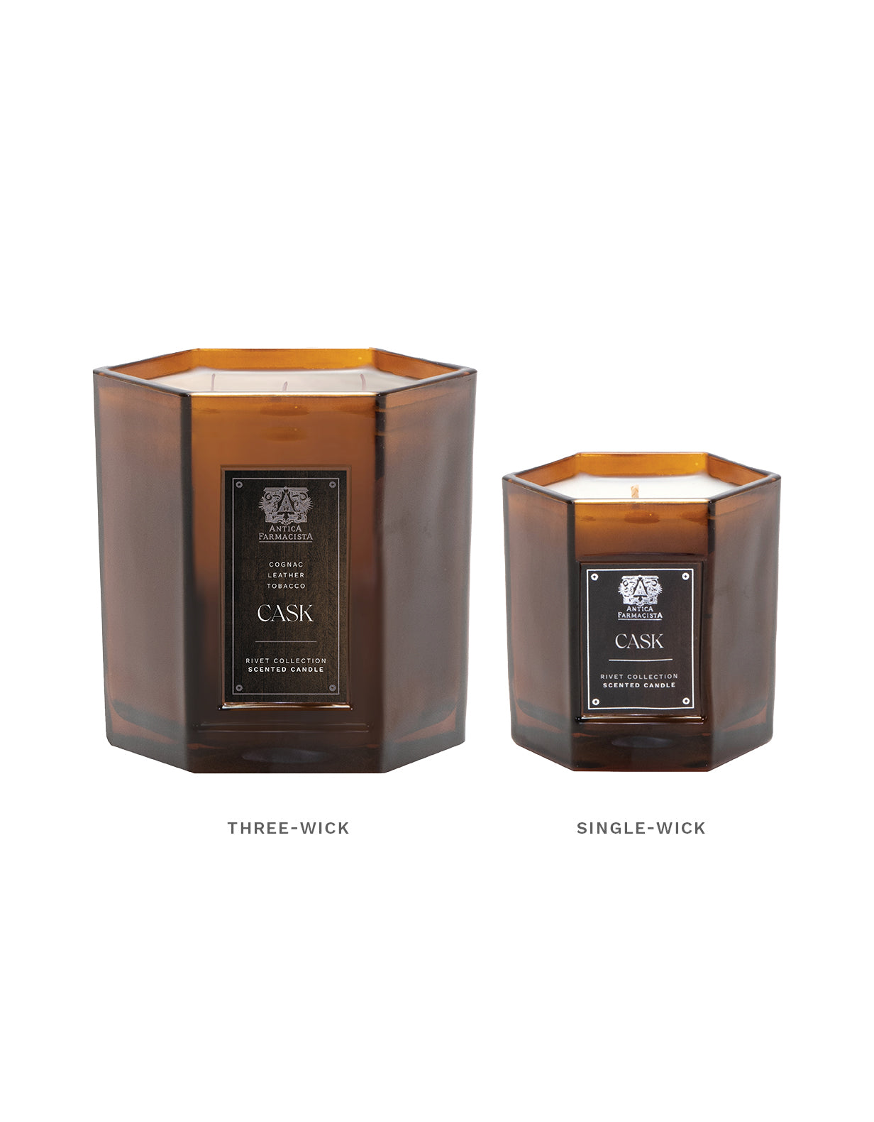 Cask Three-Wick Candle