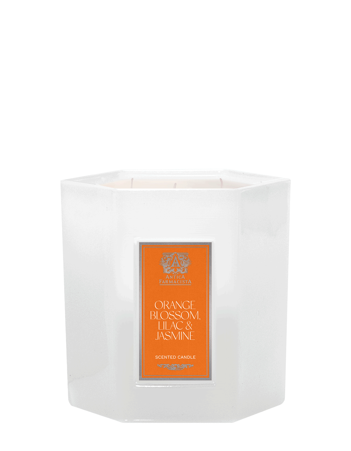 Orange Blossom, Lilac & Jasmine Three-Wick Candle