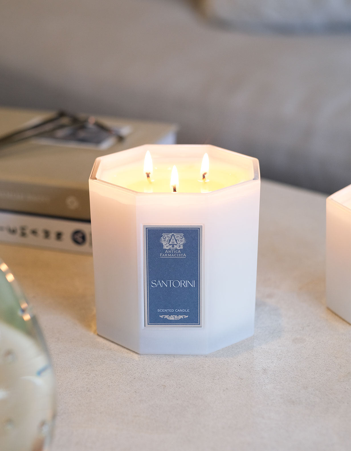 Santorini Three-Wick Candle