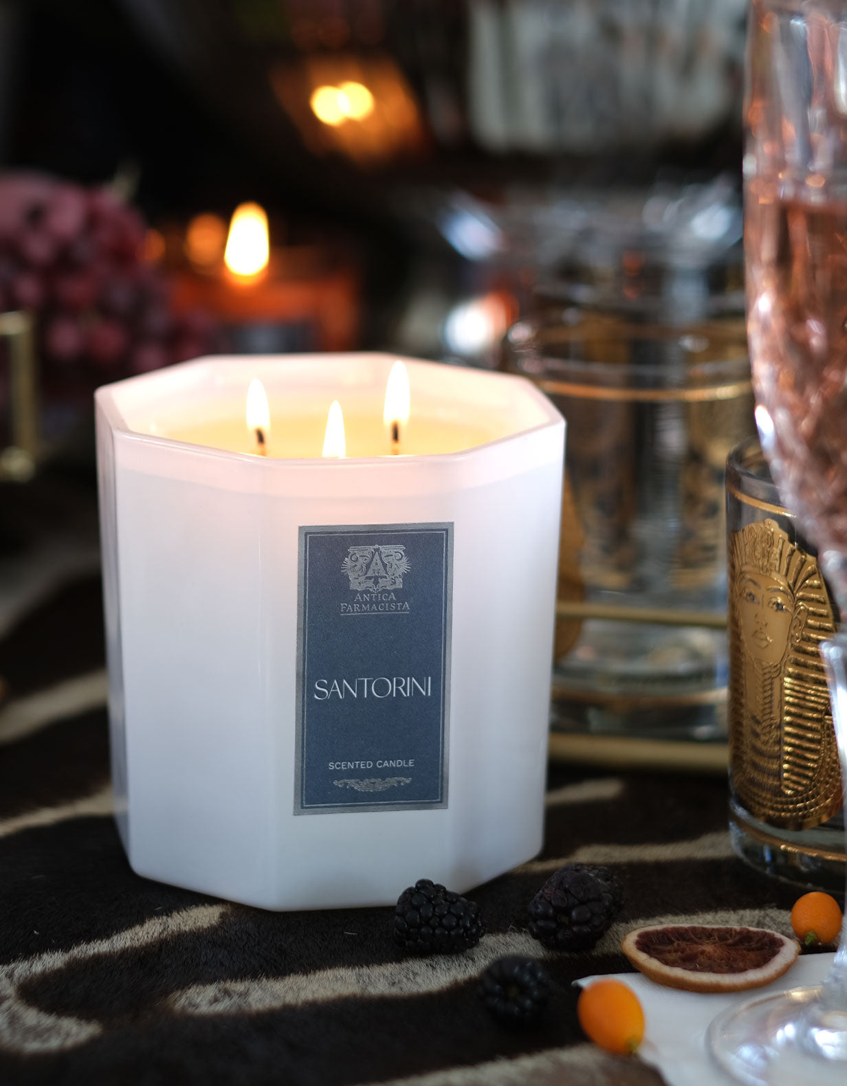 Santorini Three-Wick Candle