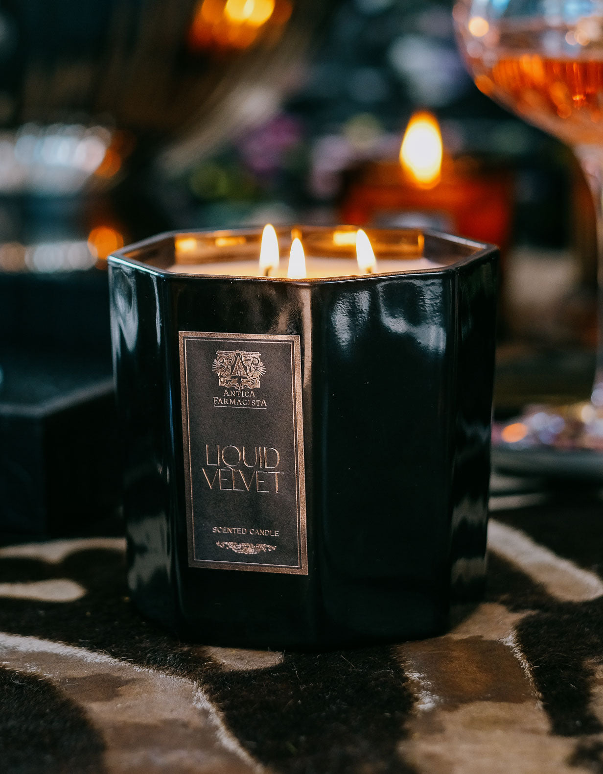 Liquid Velvet Three-Wick Candle