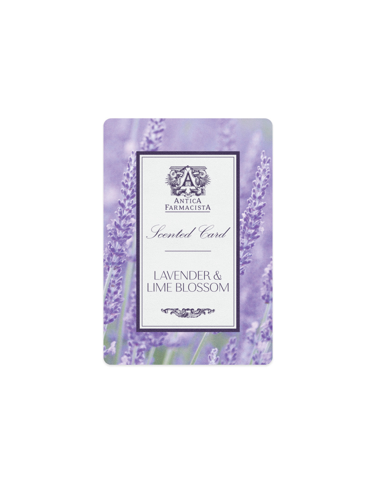 GWP - Scented Card - Lavender & Lime Blossom