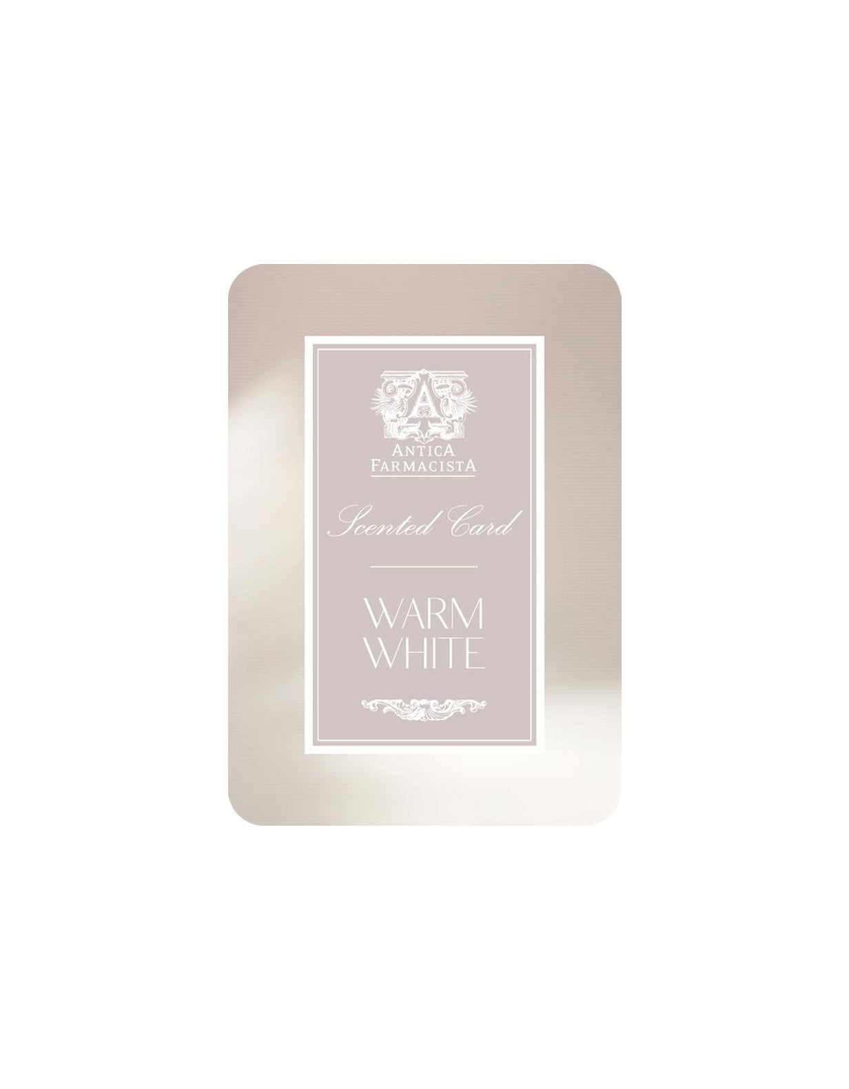 Scented Card - Warm White