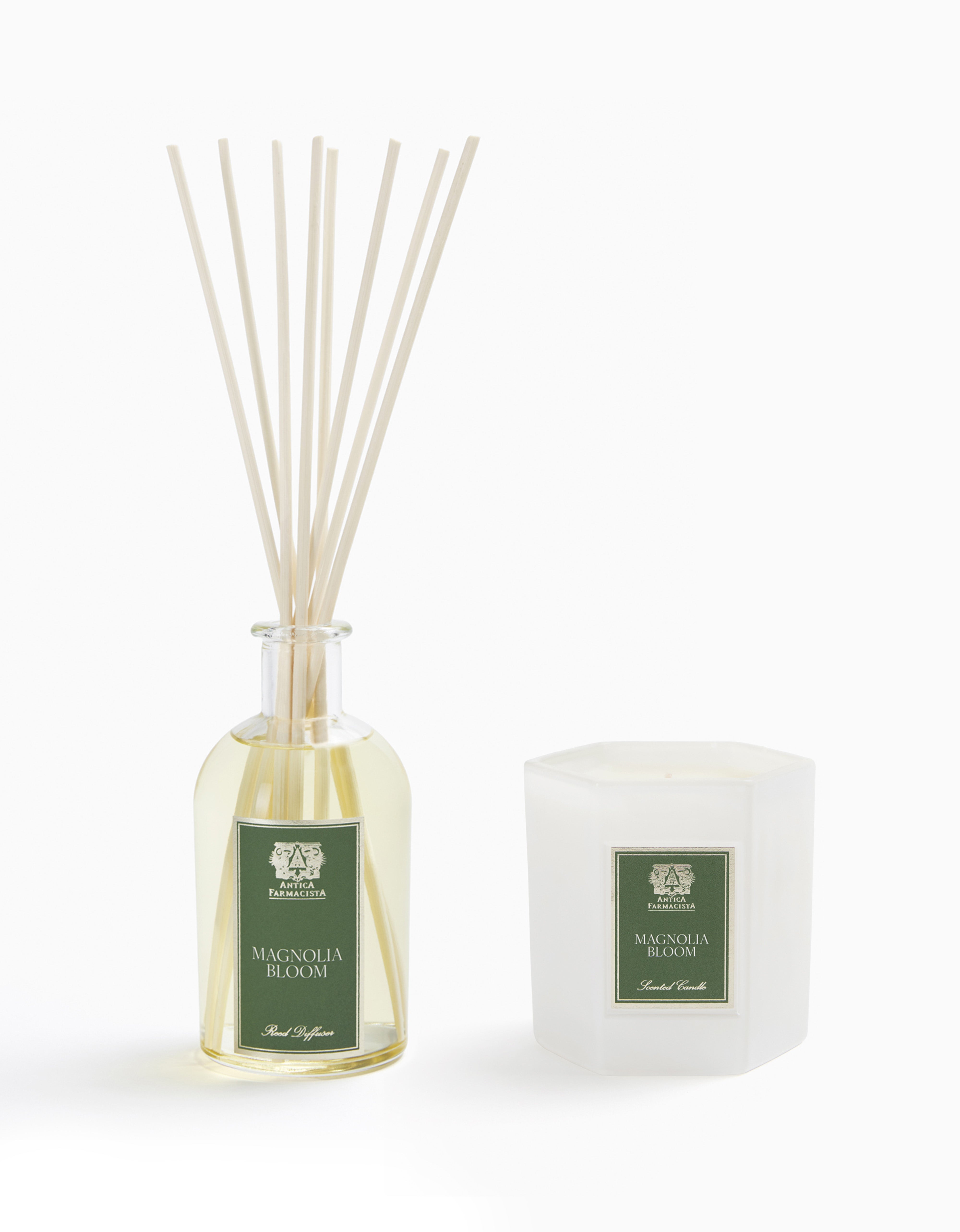 Magnolia Bloom Diffuser and Candle Set