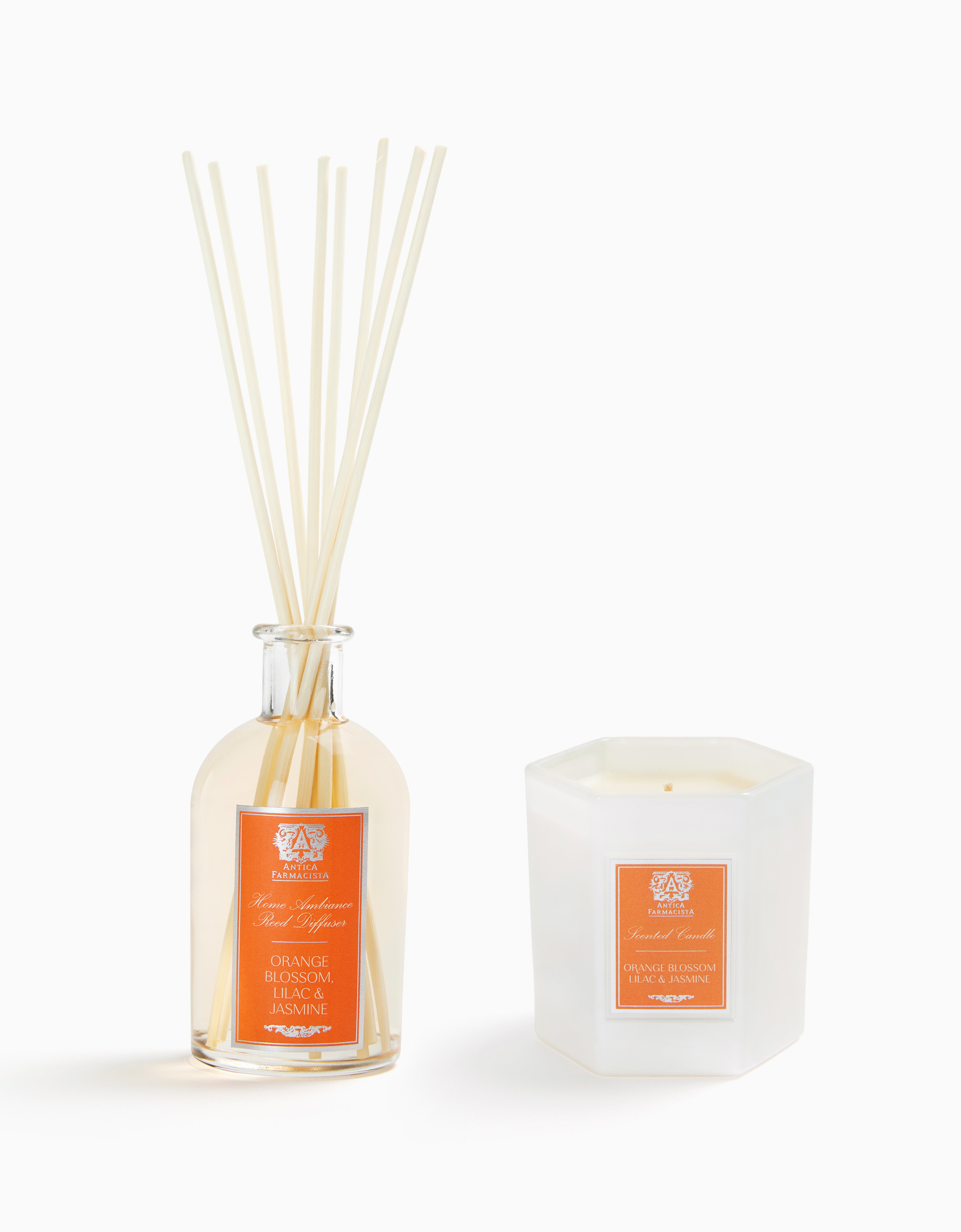 Orange Blossom, Lilac & Jasmine Diffuser and Candle Set