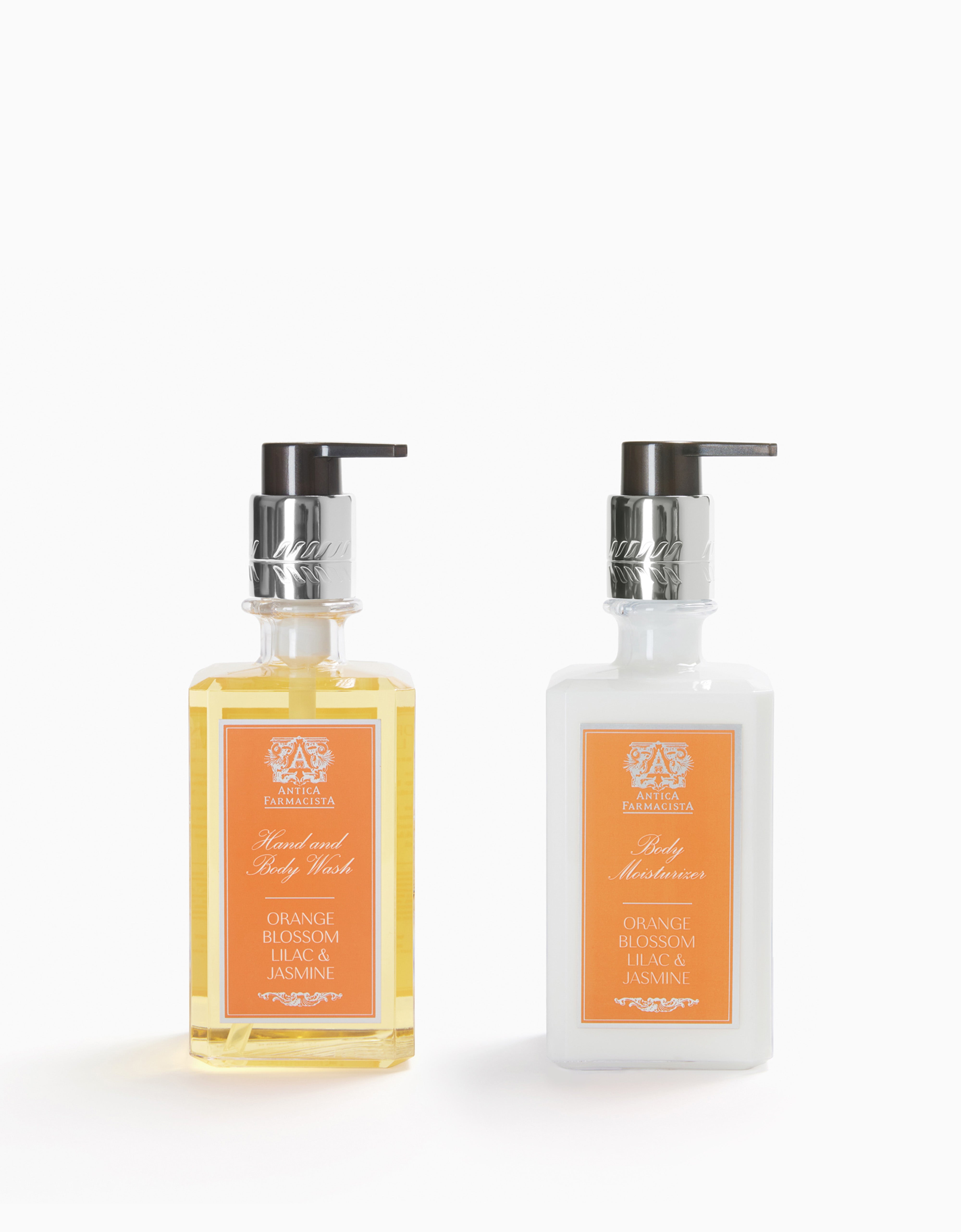 Orange Blossom, Lilac & Jasmine Bath & Body Set