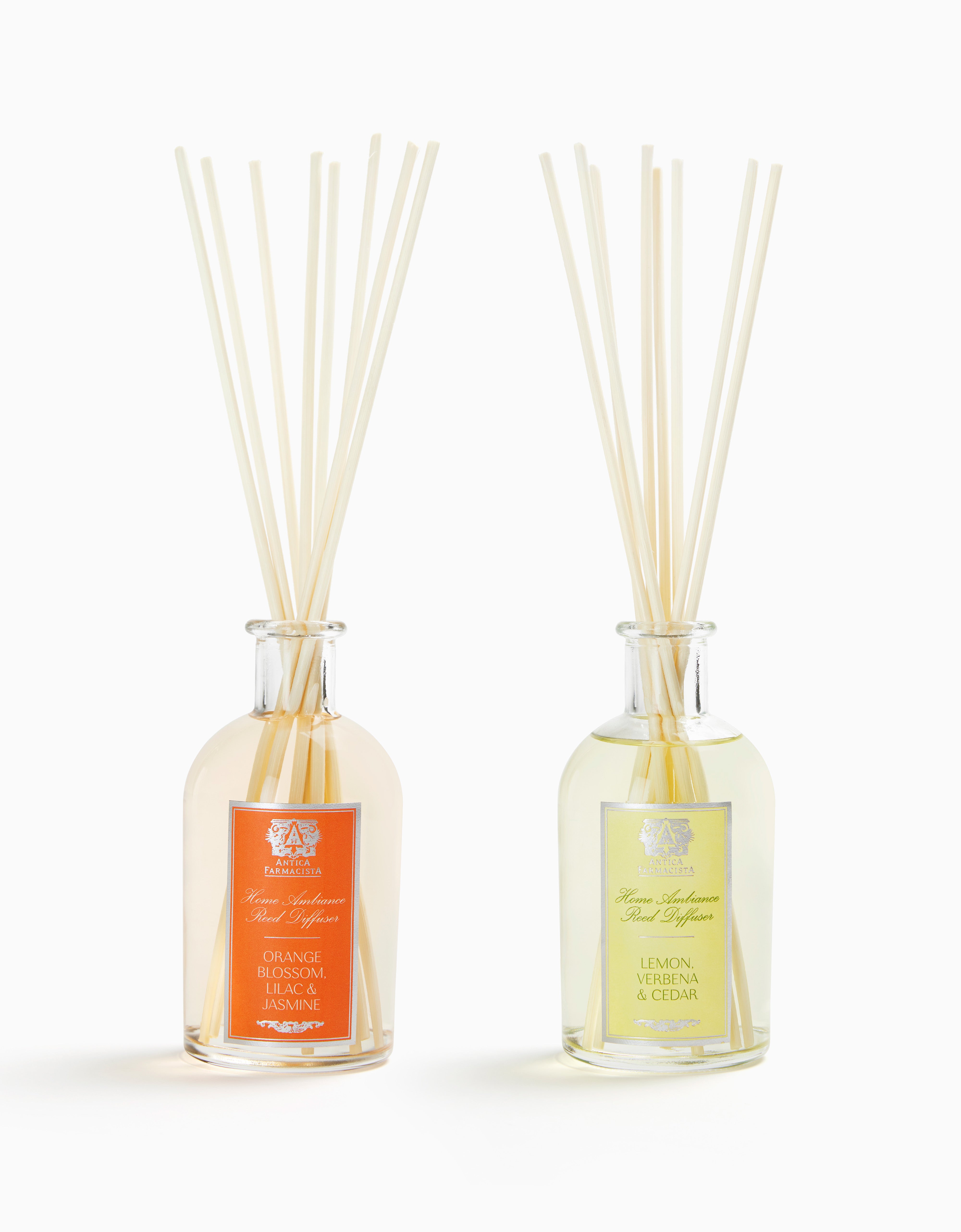 Orange Blossom, Lilac & Jasmine and Lemon, Verbena & Cedar Diffuser Set