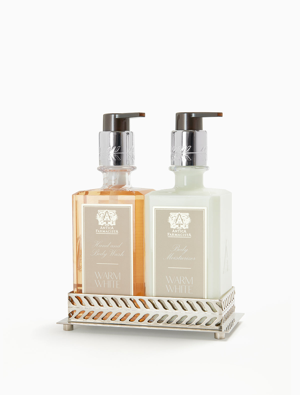 Nickel Bath & Body Gift Set: Warm White