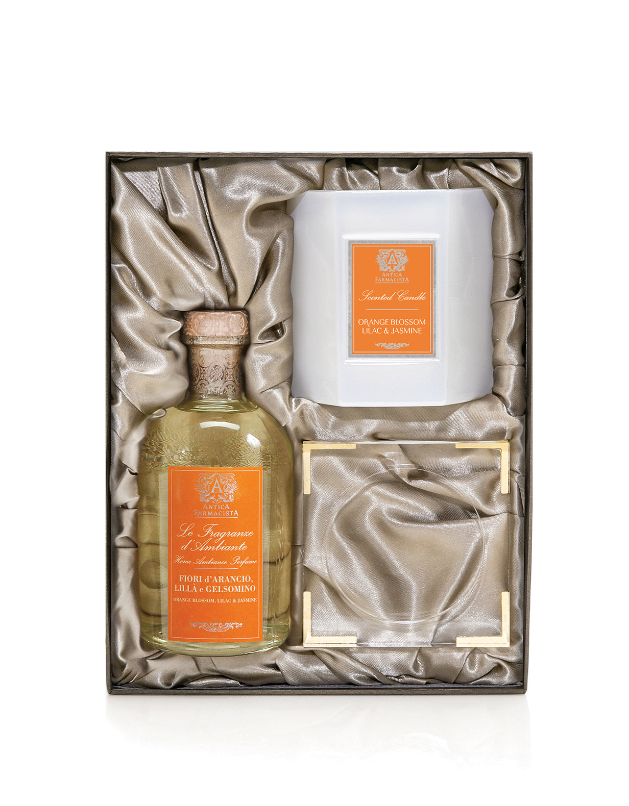 Acrylic Home Ambiance Gift Set: Orange Blossom, Lilac & Jasmine