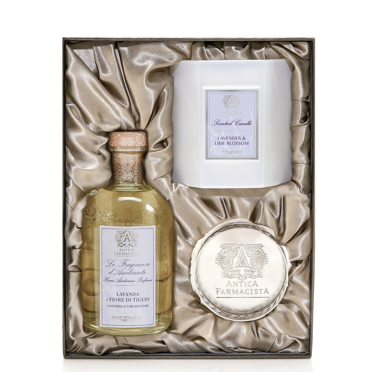 Nickel Home Ambiance Gift Set Lavender Lime Blossom