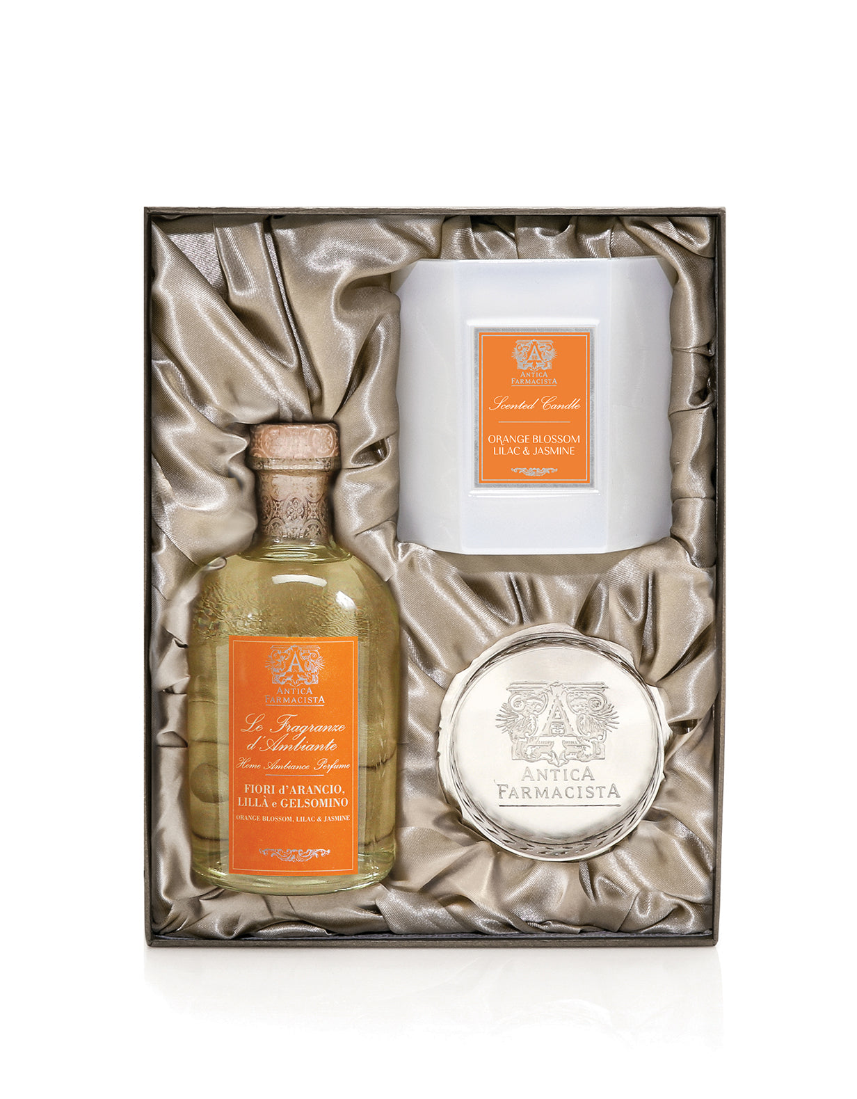 Nickel Home Ambiance Gift Set: Orange Blossom, Lilac & Jasmine