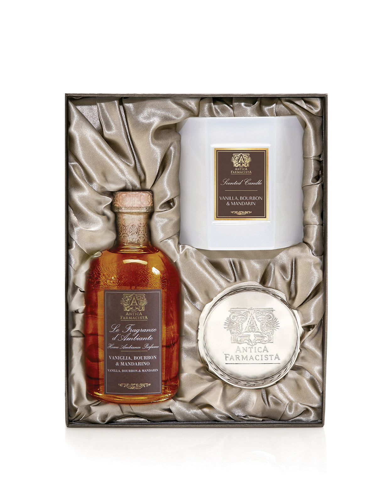 Nickel Home Ambiance Gift Set: Vanilla, Bourbon & Mandarin