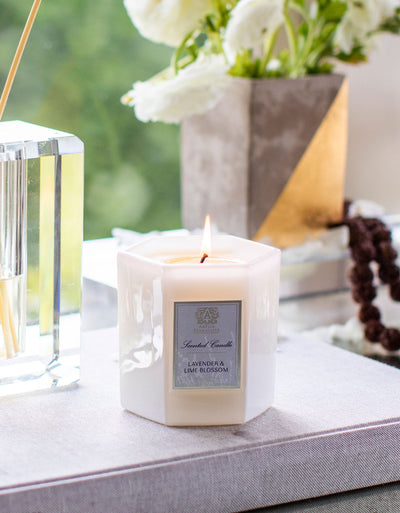 Lavender & Lime Blossom Candle | Antica Farmacista