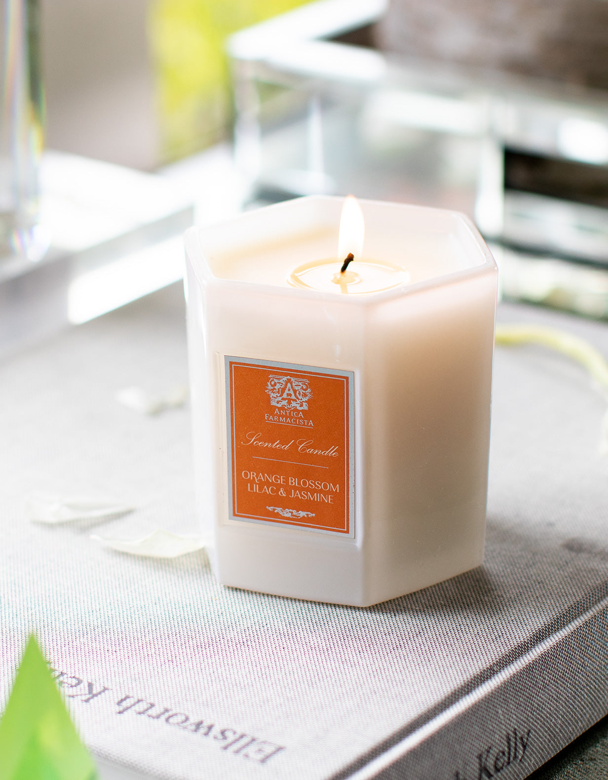 Orange Blossom Lilac Jasmine Candle Antica Farmacista