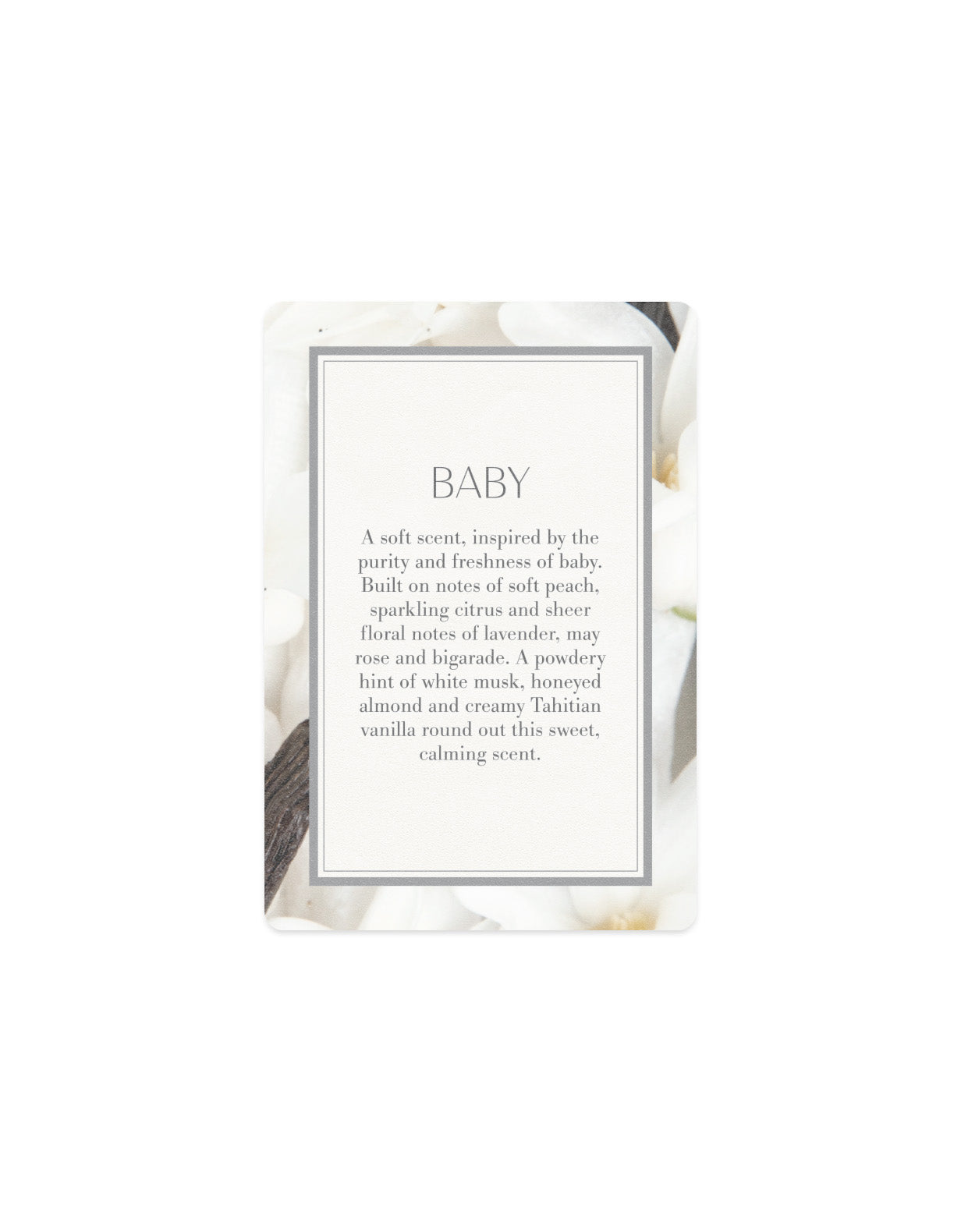 Scented Card - Baby